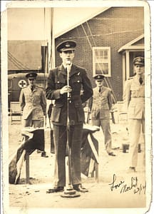 Norbert on tour for the war effort