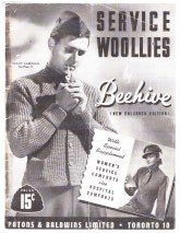 cover of Beehive knitting patterns