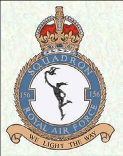 Crest of the R.A.F. Pathfinder Squadron